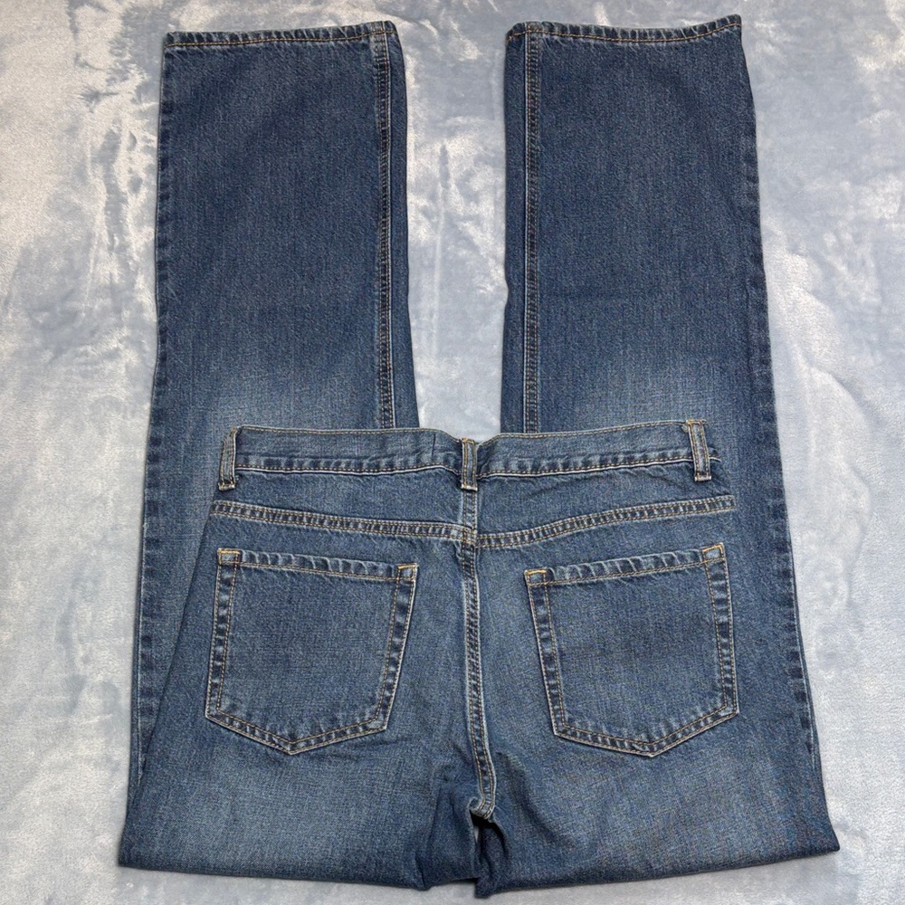 Old Navy Boy's Dark Blue Straight Leg Jeans - Picture 5 of 8